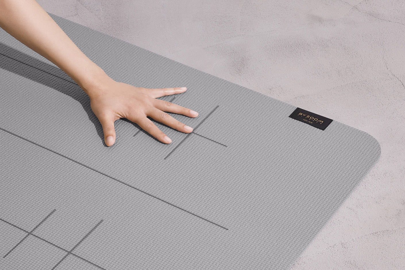 ヨガマット BASIC 3mm Gray