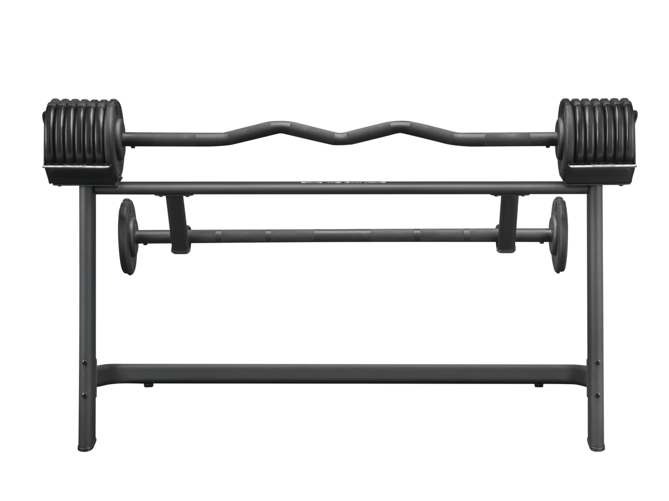可変式バーベルセット 80LB(36kg) Black