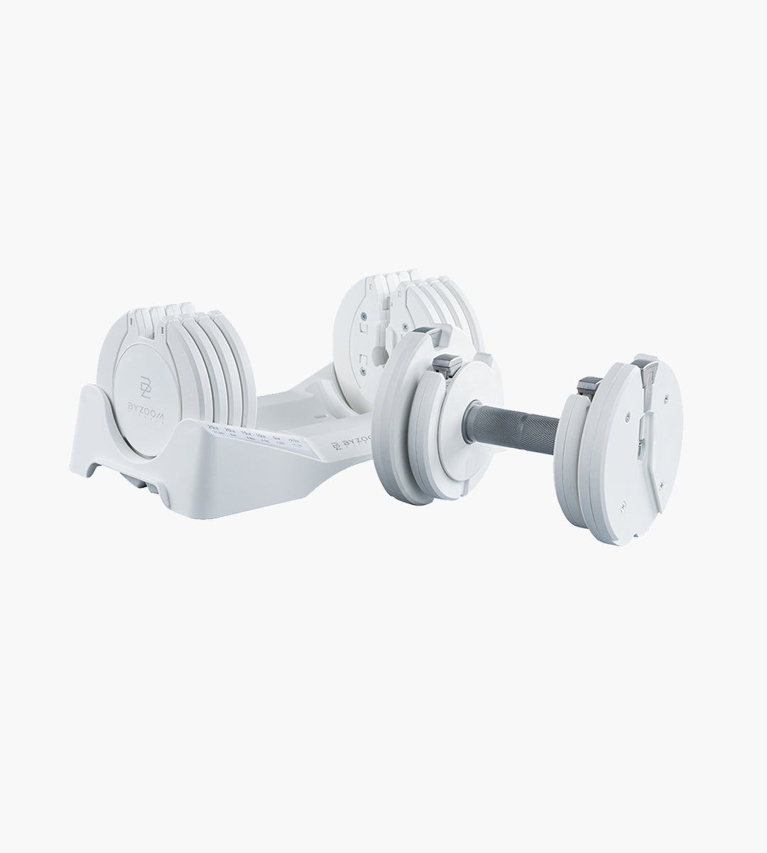 Pure Series 可変式ダンベル 12.5kg ホワイト – Byzoom Fitness JAPAN Pure Series 可変式ダンベル 12.5kg ホワイト – Byzoom Fitness JAPAN